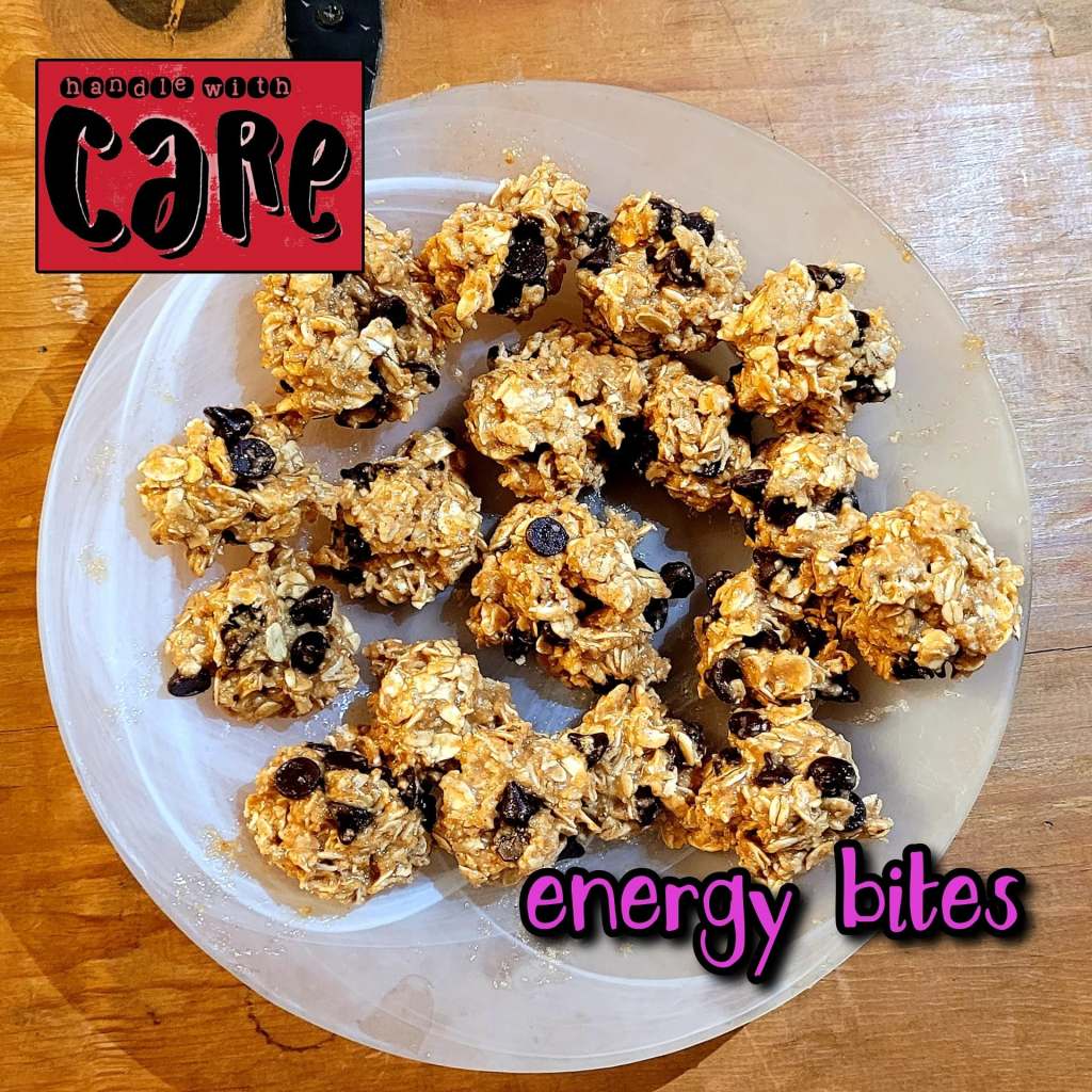 These no-bake energy balls are the perfect after work-out snack, or a quick sweet treat when you're on-the-go